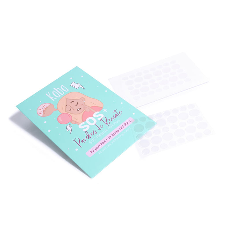 Parches de Rescate SOS 72 parches