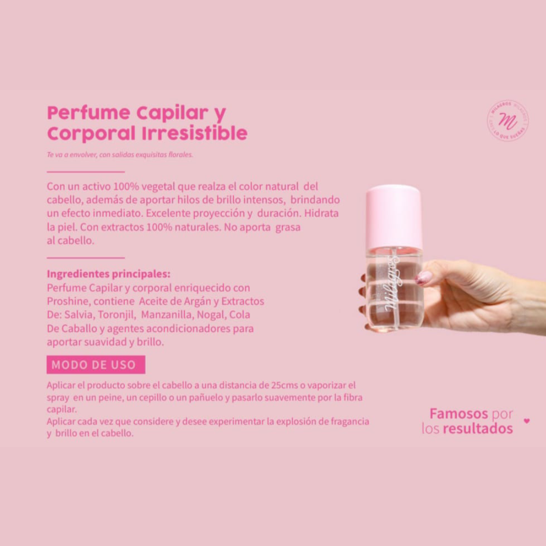 Perfume Capilar 120ml
