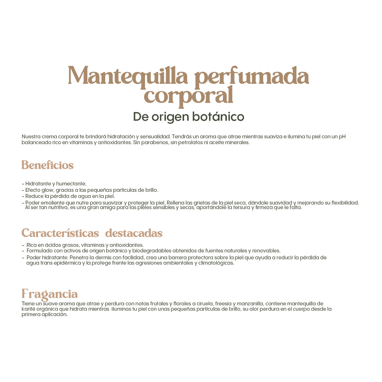 Mantequilla Corporal Perfumada 240 ml Ritual Botánico