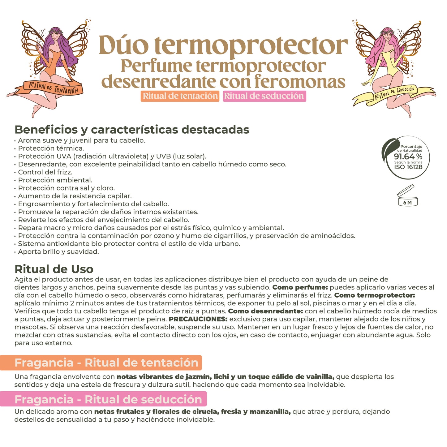 Dúo Perfume Termoprotector Ritual Botánico
