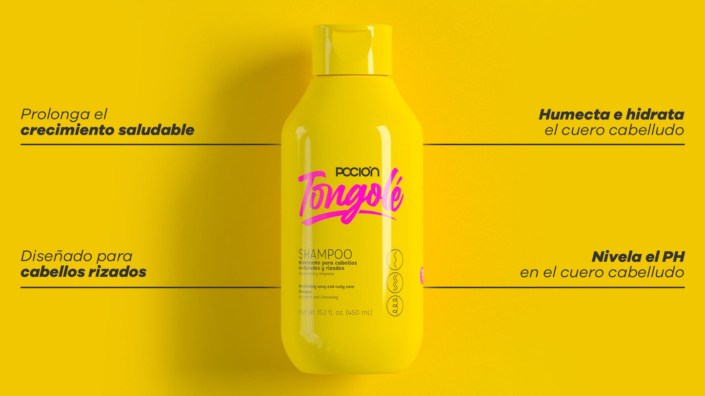 Tongolé Shampoo para Rizos y Ondas La Pocion - Curly and Wavy Hair 450 ml
