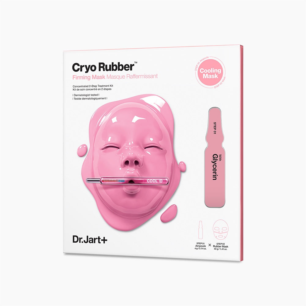 Cryo Rubber with Firming Mask Dr. Jart+ Mascarilla en 2 pasos con efecto Cryo – Hidratación intensiva para líneas secas