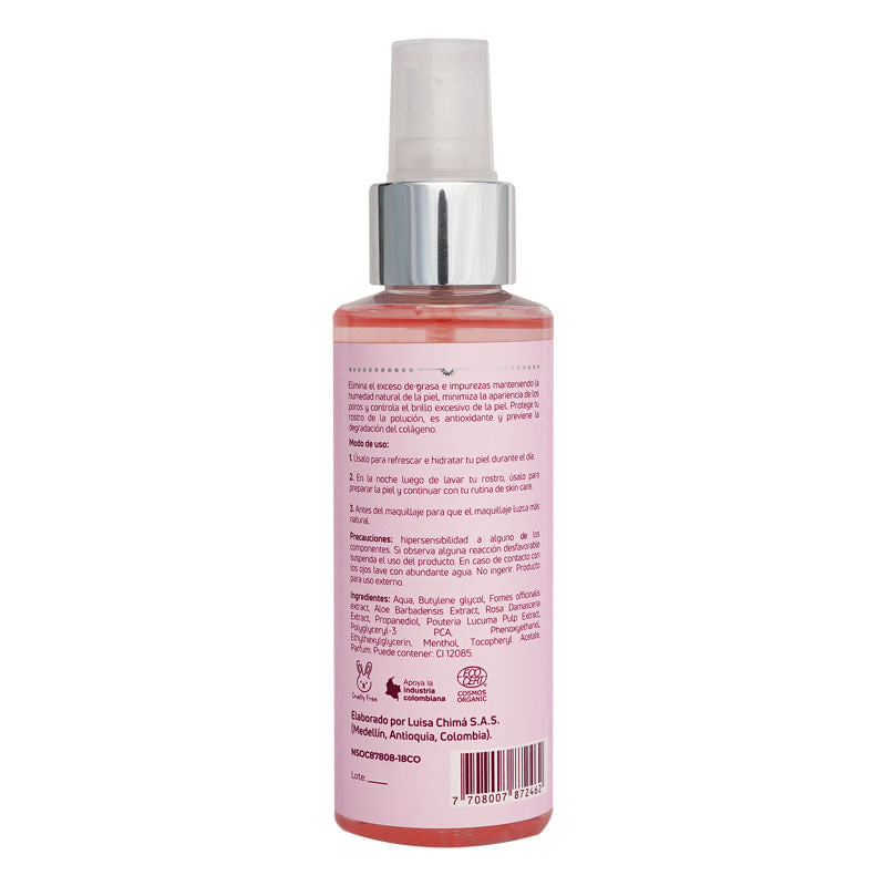 Tónico de Rosas 120 ml