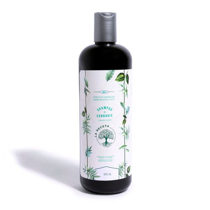Shampoo de Argán para Cabello Seco La Receta CBD Kaba 500 ML