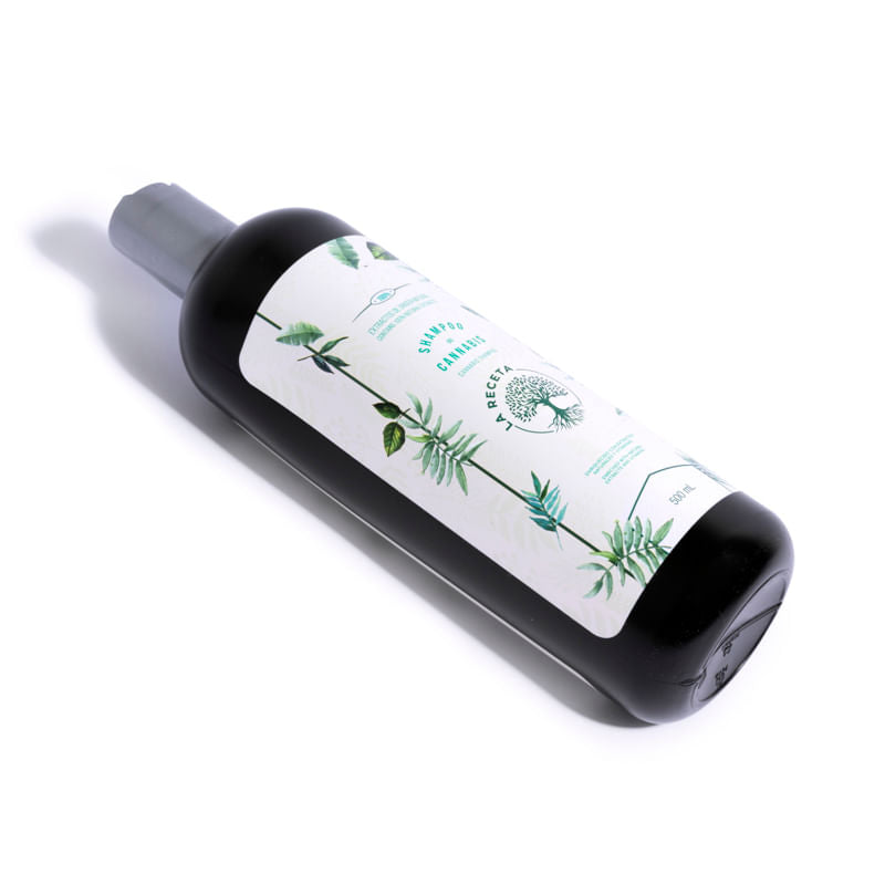 Shampoo de Argán para Cabello Seco La Receta CBD Kaba 500 ML