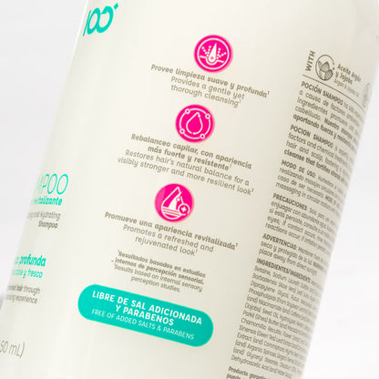 Shampoo Revitalizing and Hydrating / Shampoo Revitalizante e Hidratante La Pocion 450 ml