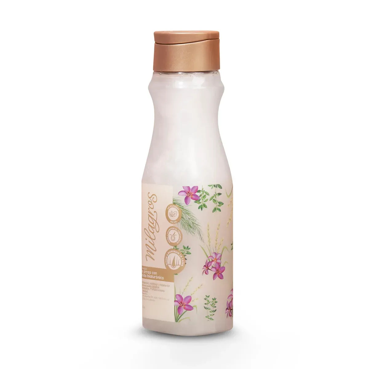 Shampoo Milagros Arroz y Acido Hialurónico 450ml