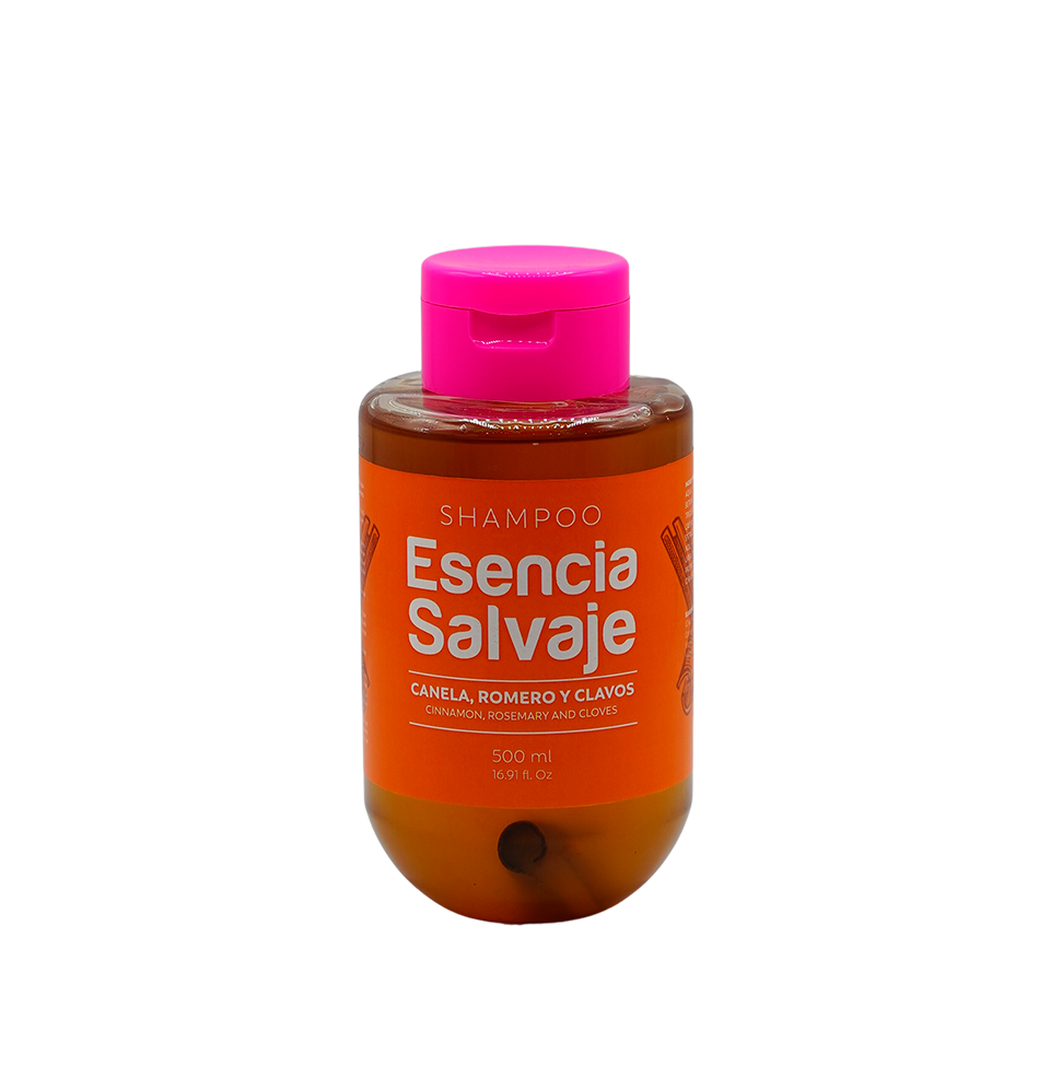 Shampoo con Canela, Romero y Clavos 500 ml