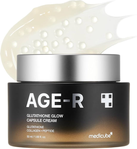 AGE-R Glutathione Glow Capsule Cream Medicube Crema Hidratante Iluminadora – Radiance Enhancing Moisturizer 50 ml