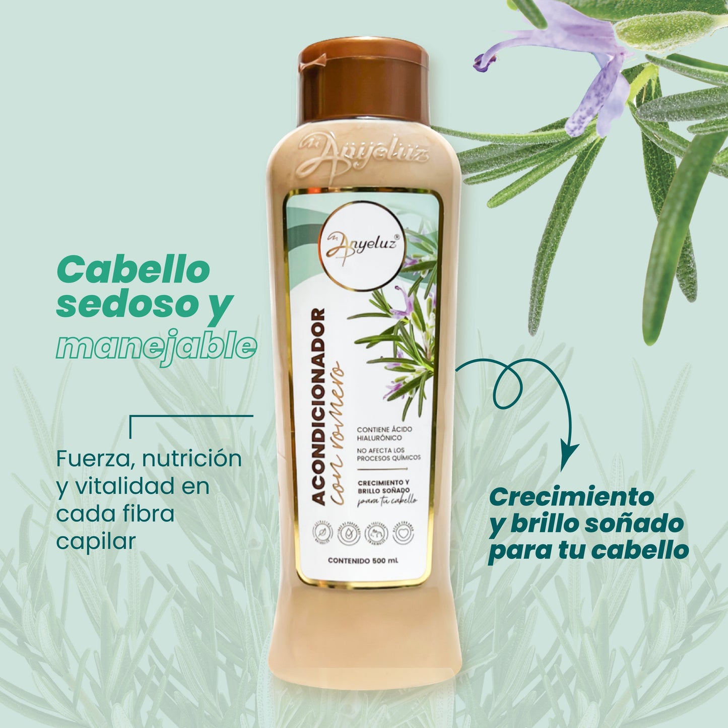 Acondicionador con Romero 500 ml