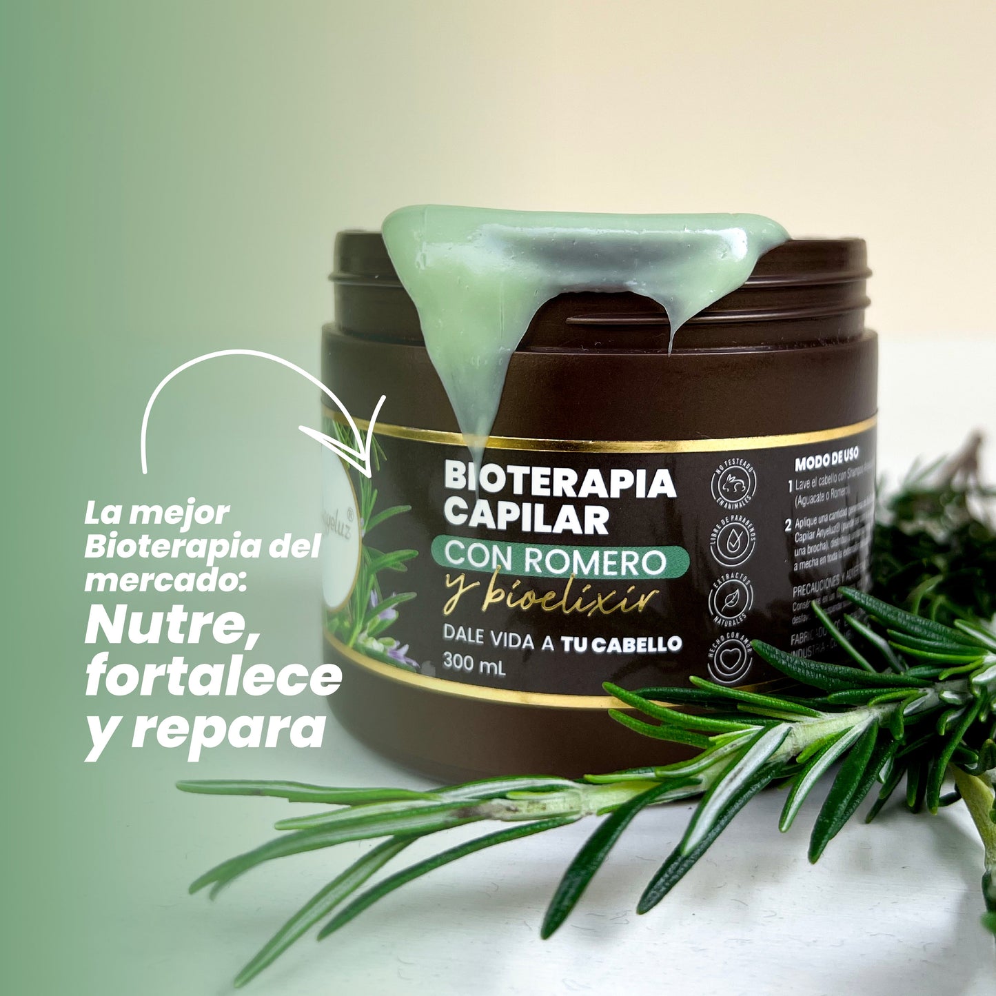 Bioterapia Capilar de Romero 300 ml Anyeluz
