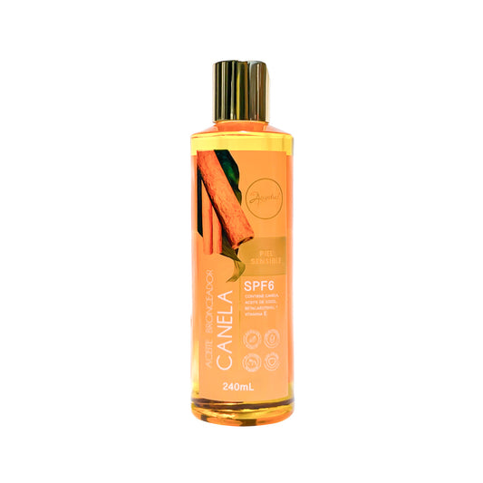 Aceite Bronceador de Canela SPF 6 240 ml Anyeluz
