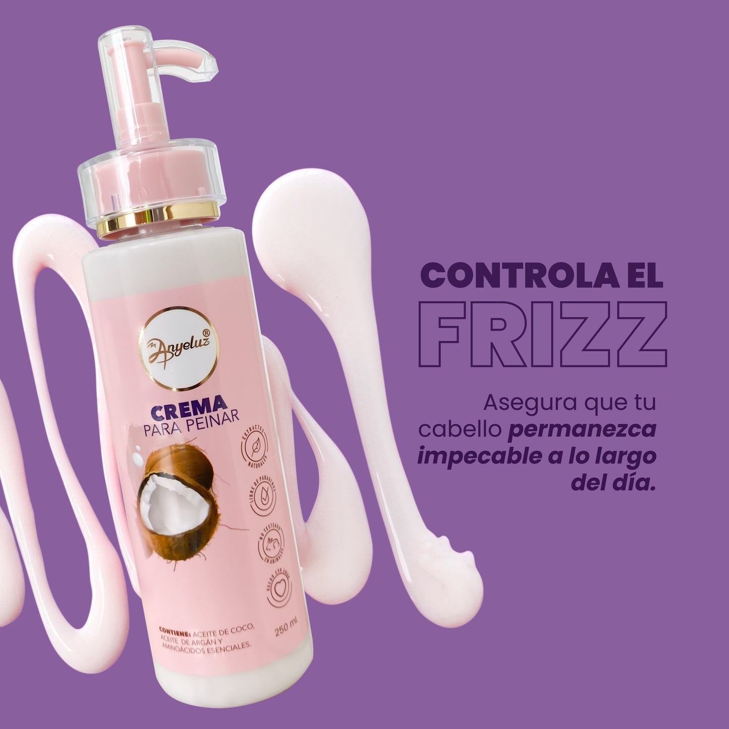 Crema para Peinar 250 ml Anyeluz