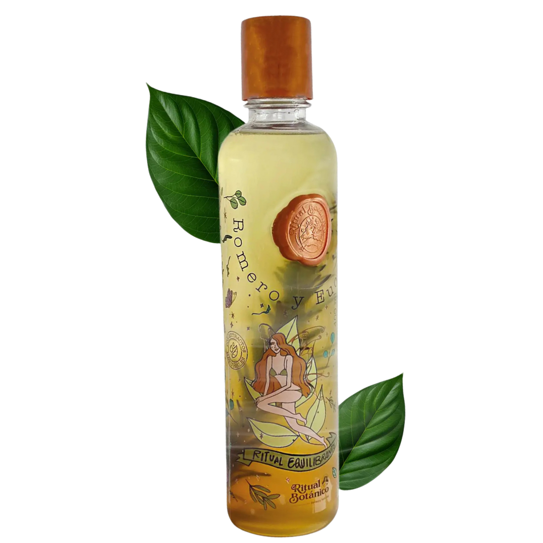 Shampoo Control Grasa con Romero y Eucalipto 400 ml Ritual Botánico
