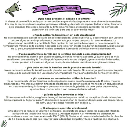 Keratina para dos personas (Mediana) 250 ml Ritual Botánico