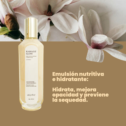 Radiant Glow Emulsion Nutritiva e Hidratante 130 ml Anyeluz