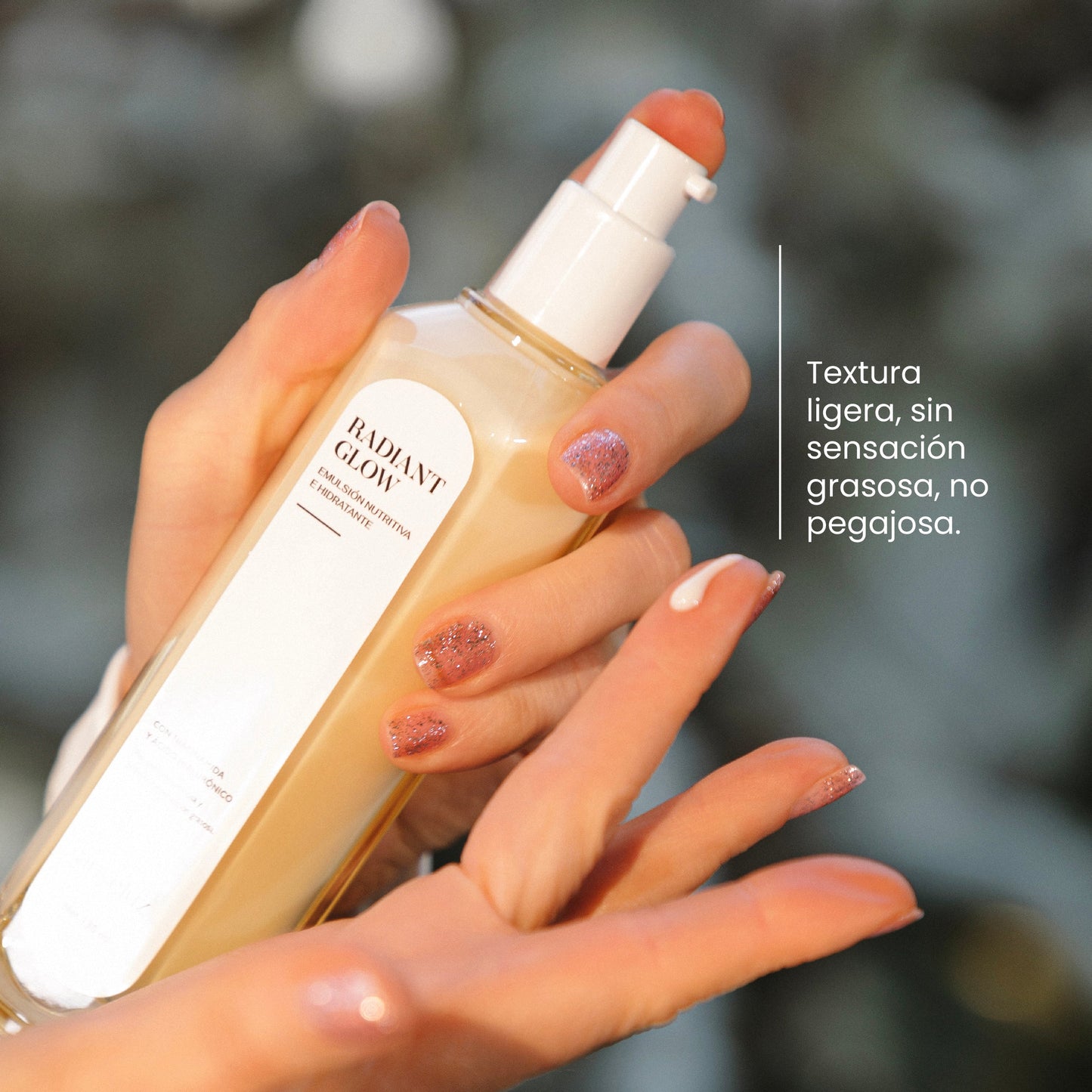 Radiant Glow Emulsion Nutritiva e Hidratante 130 ml Anyeluz