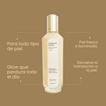 Radiant Glow Emulsion Nutritiva e Hidratante 130 ml Anyeluz