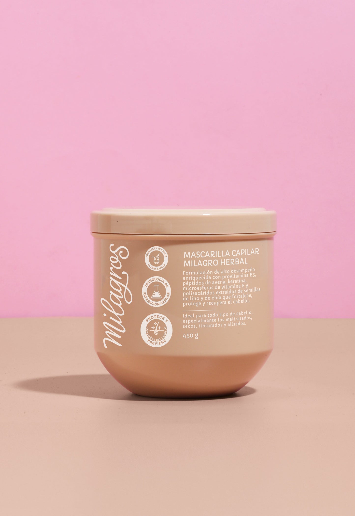 Mascarilla Capilar Milagro Herbal 450 ml
