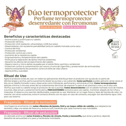Dúo Perfume Termoprotector Ritual Botánico