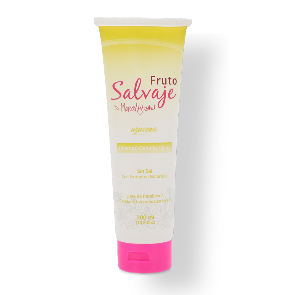 Shampoo para Cabello Claro Azucena 300 ml