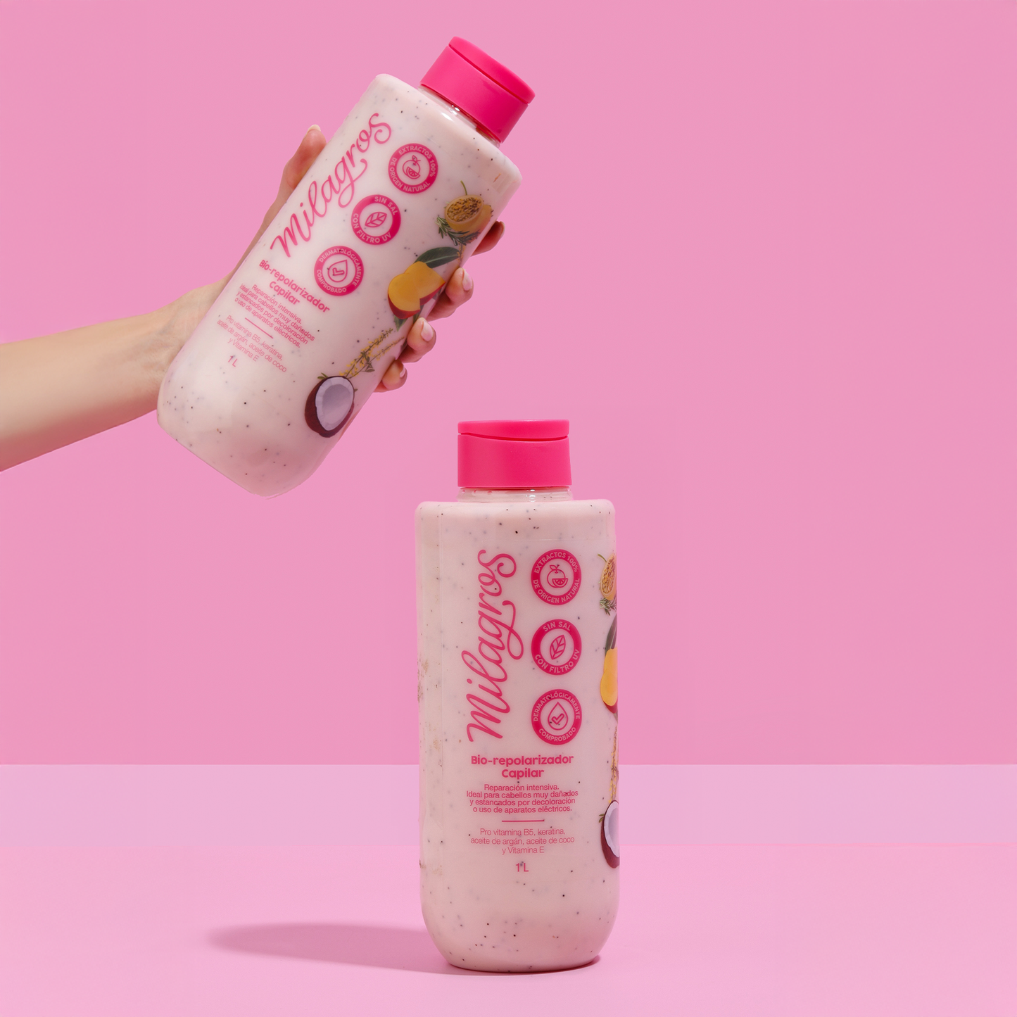 Tratamiento Bio Repolarizador Capilar Milagros - 1 LITRO