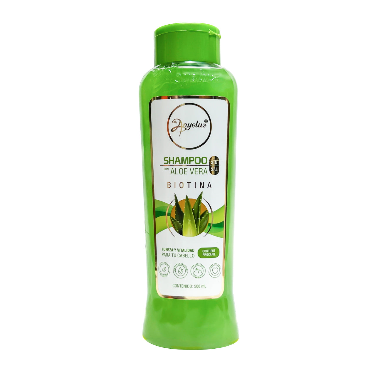 Shampoo Aloe Vera 500 ml Anyeluz