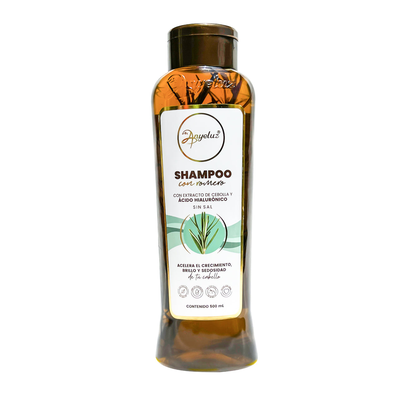 Shampoo con Romero 500 ml Anyeluz