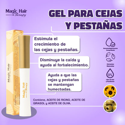 Gel para Pestañas y Cejas 6 ml