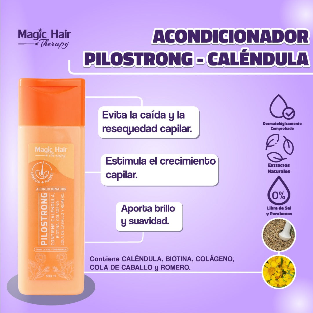 Acondicionador con Pilostrong 500 ml