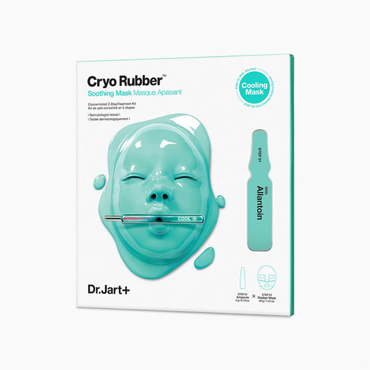 Cryo Rubber with Soothing Allantoin Dr. Jart Mascarilla en 2 pasos con efecto Cryo – Calma y reduce el enrojecimiento