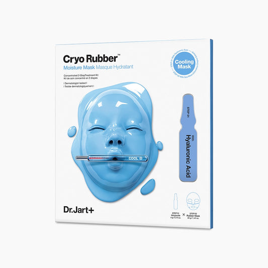 Cryo Rubber with Moisturizing Hyaluronic Acid Dr Jart+ Mascarilla en 2 pasos efecto Cryo – Hidratación instantánea
