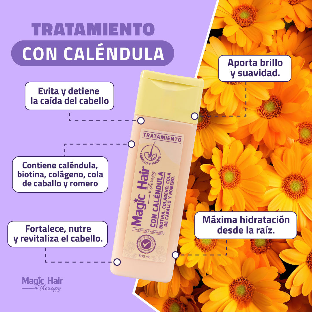 Tratamiento con Caléndula 500 ml