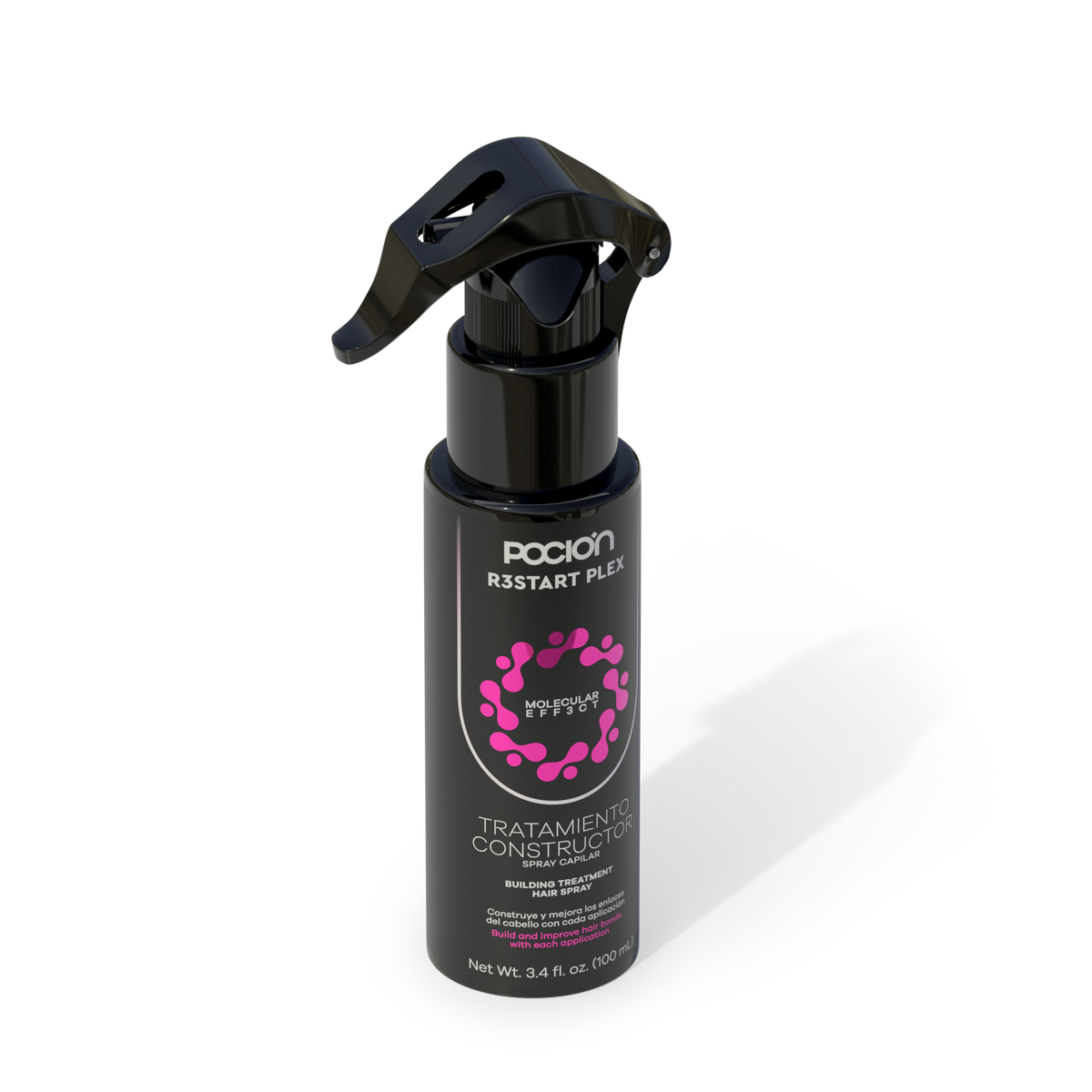 R3start PLEX La Pocion Tratamiento Constructor Inmediato – Instant Repair Hair Spray for Dry Damaged Hair 100 ml